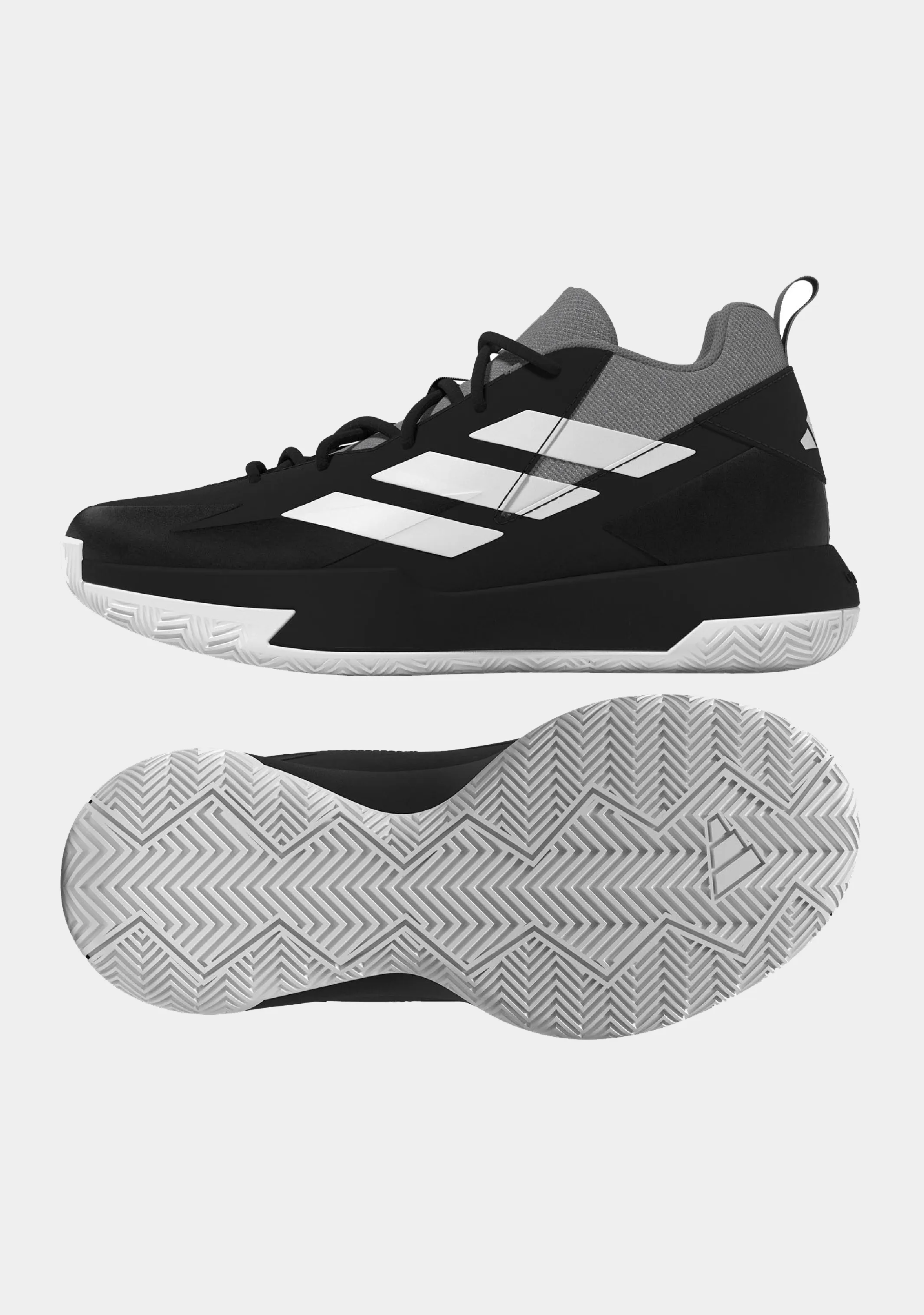 Adidas Junior Cross Em Up Basketball Shoes (Wide)