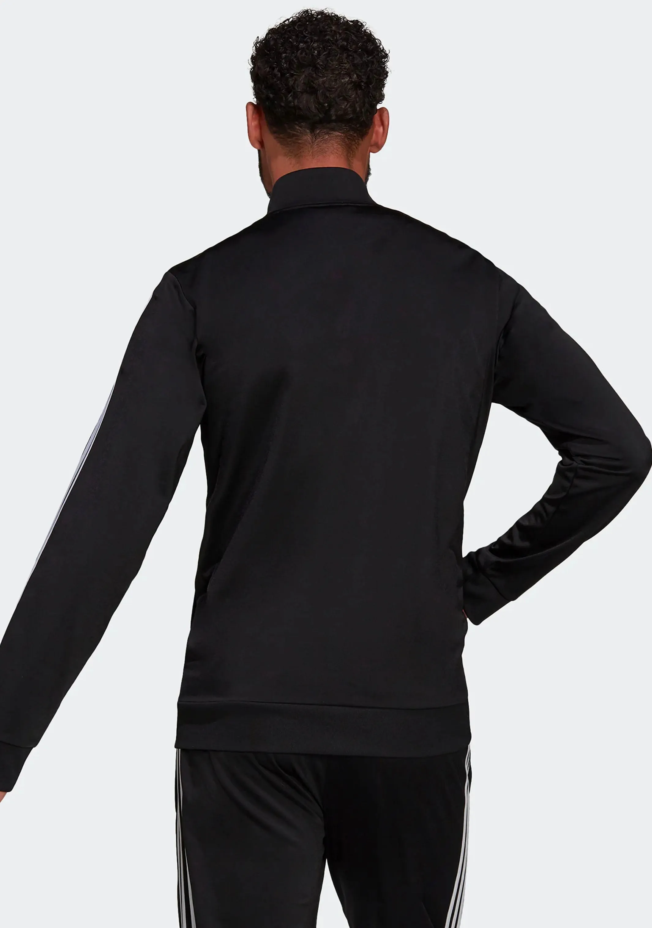 Adidas Mens Warm-Up Tricot Jacket Black