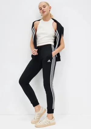 Adidas Womens Essential Fleece 3 Stripe Pants