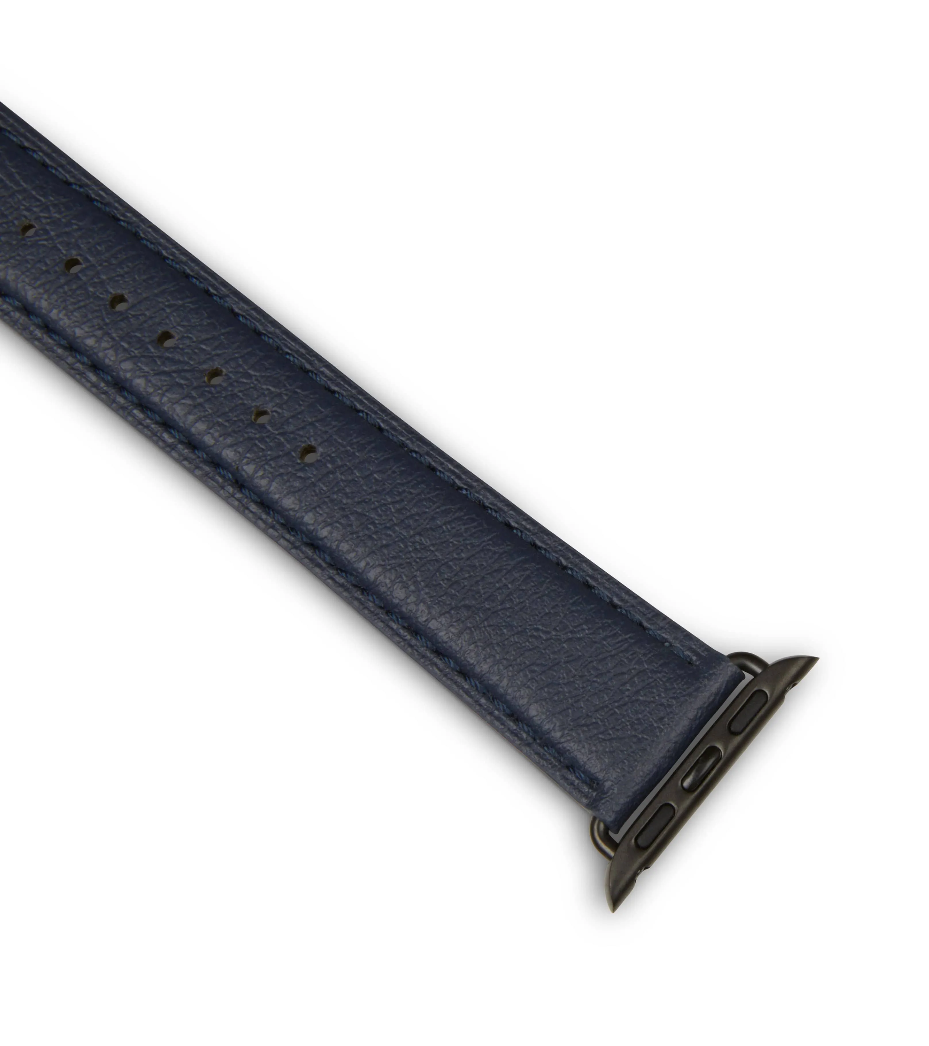 Apple Watch Compatible Vegan Watch Strap | Navy & Space Grey