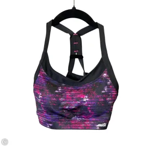 Athletic Bra By Avia In Pink & Purple, Size: S