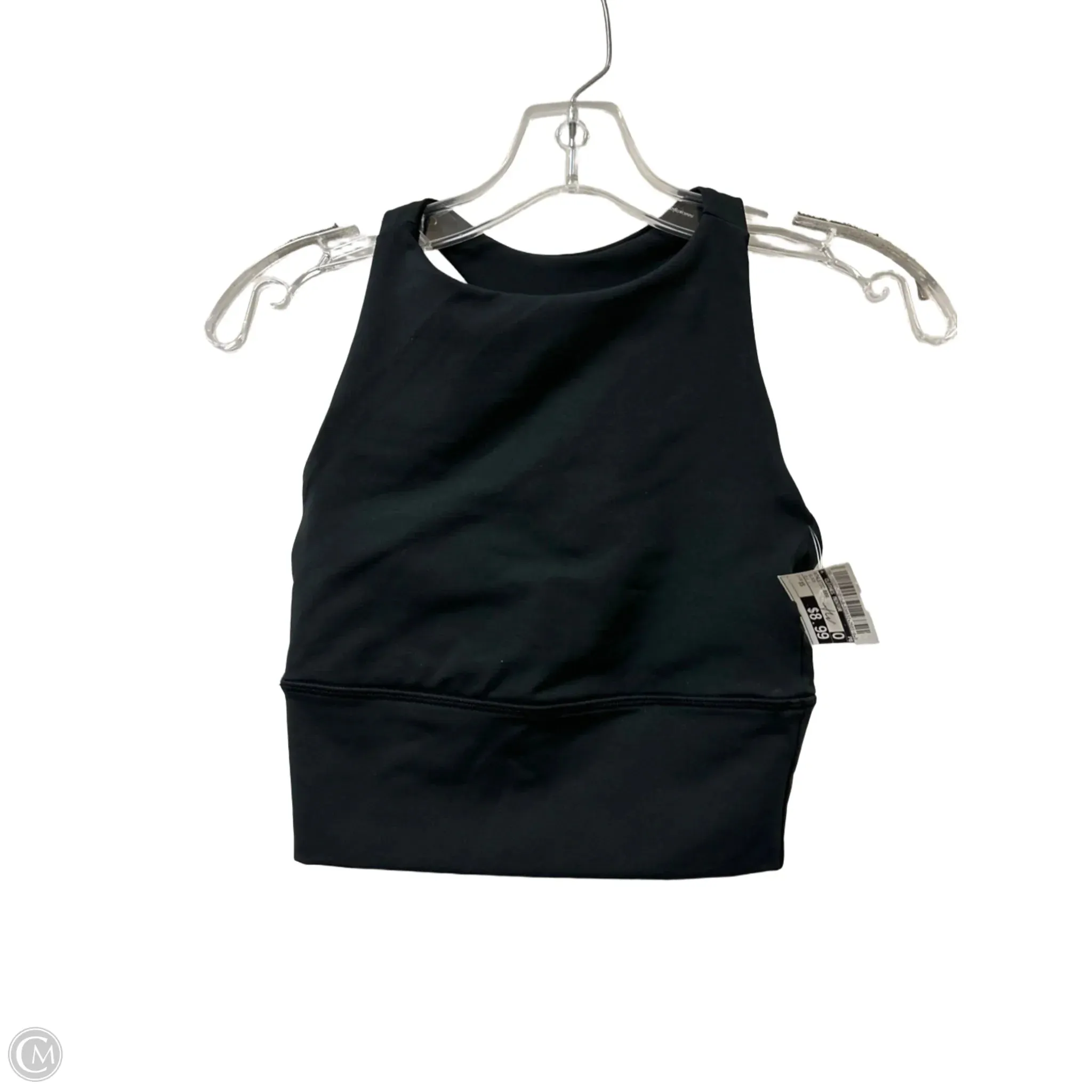 Athletic Bra By Clothes Mentor In Black, Size: Xs