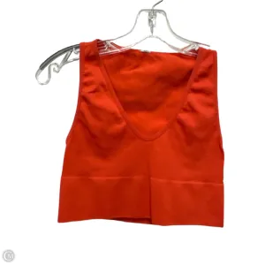 Athletic Bra By Clothes Mentor In Orange, Size: M
