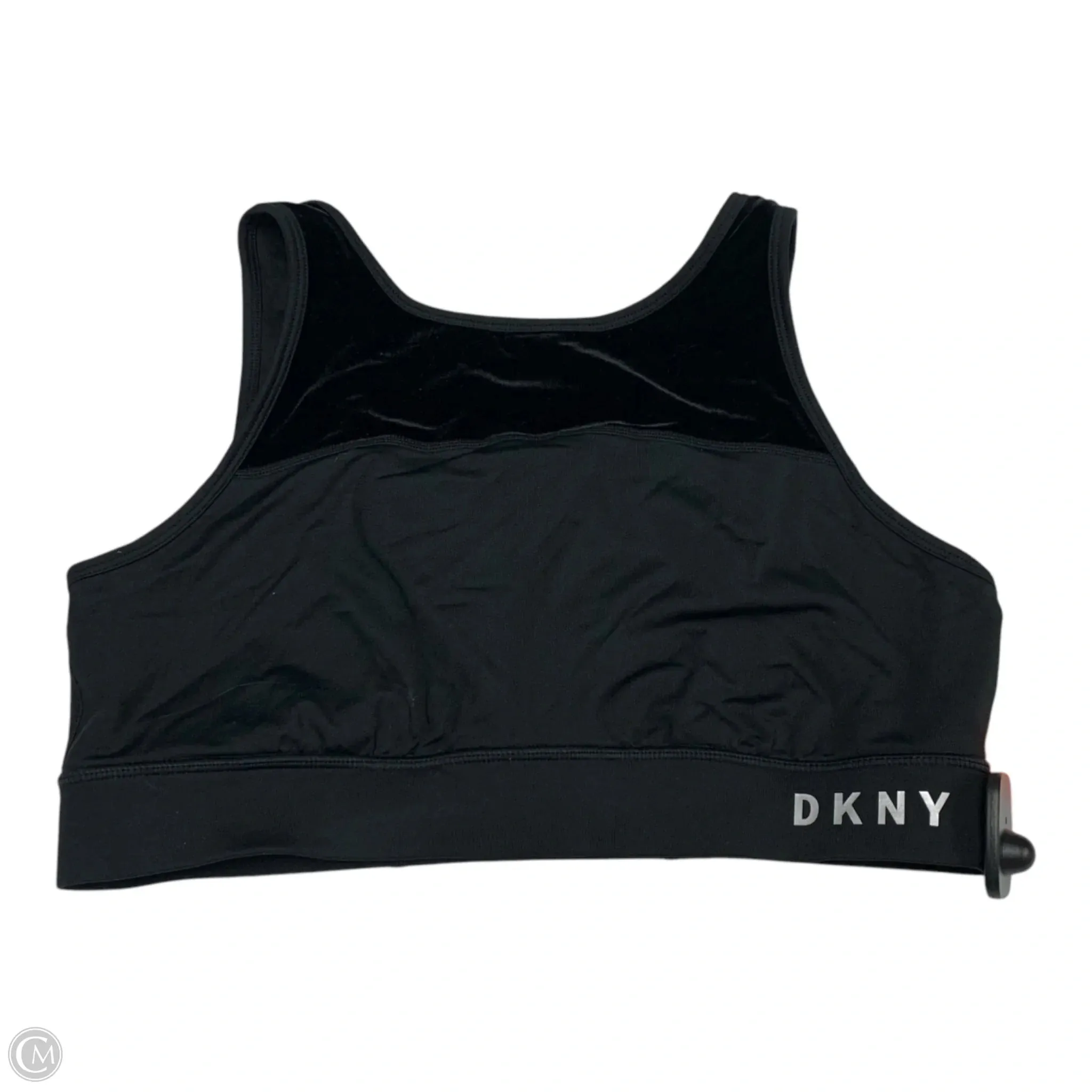 Athletic Bra By Dkny In Black, Size: L