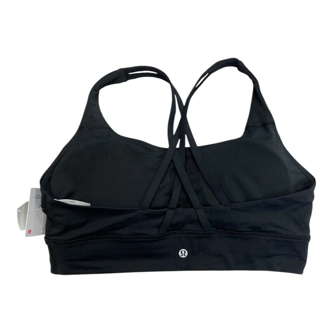 Athletic Bra By Lululemon In Black, Size:12
