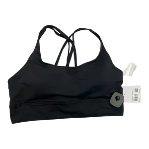Athletic Bra By Lululemon In Black, Size:12