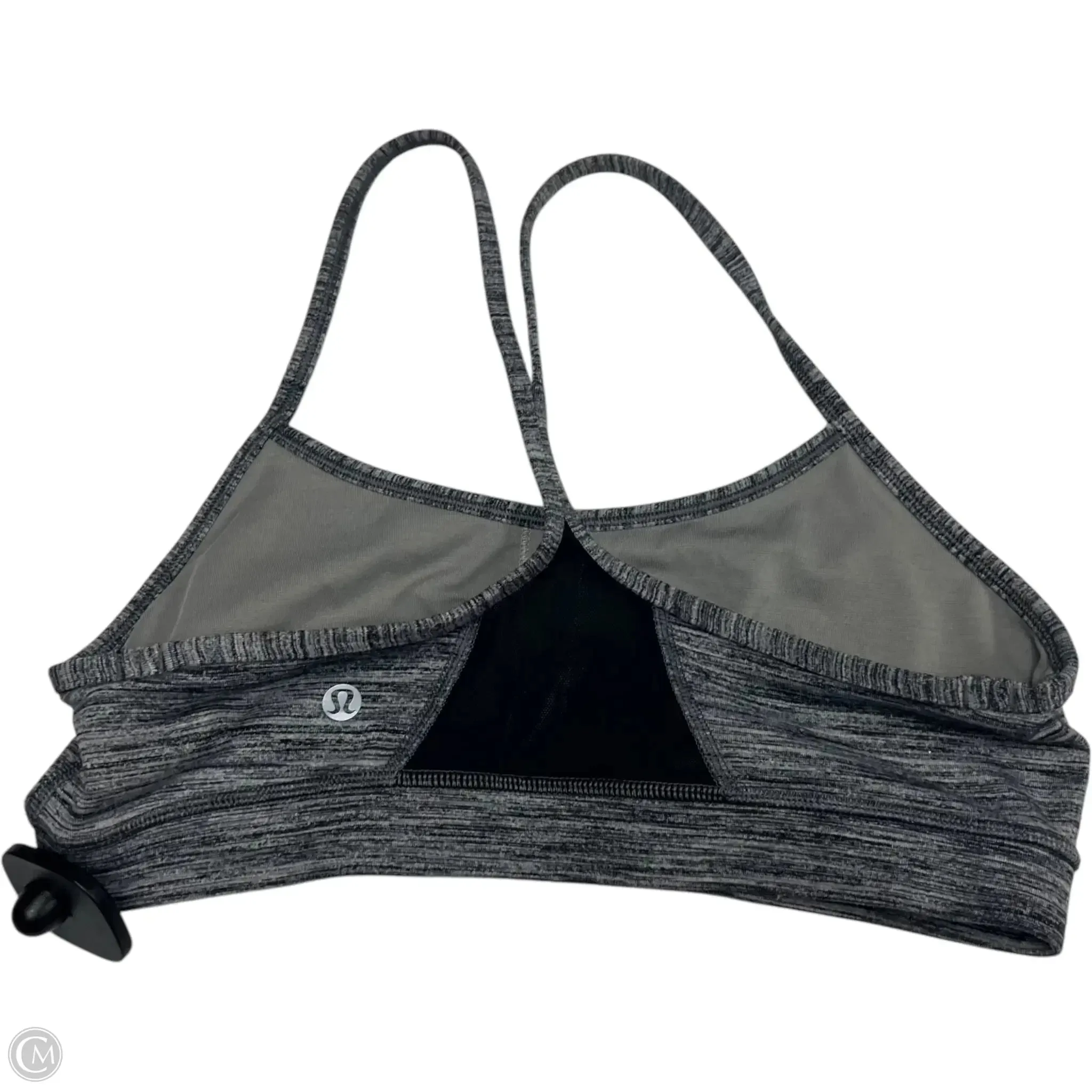 Athletic Bra By Lululemon In Grey, Size: M