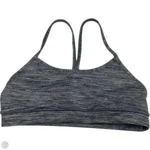 Athletic Bra By Lululemon In Grey, Size: M