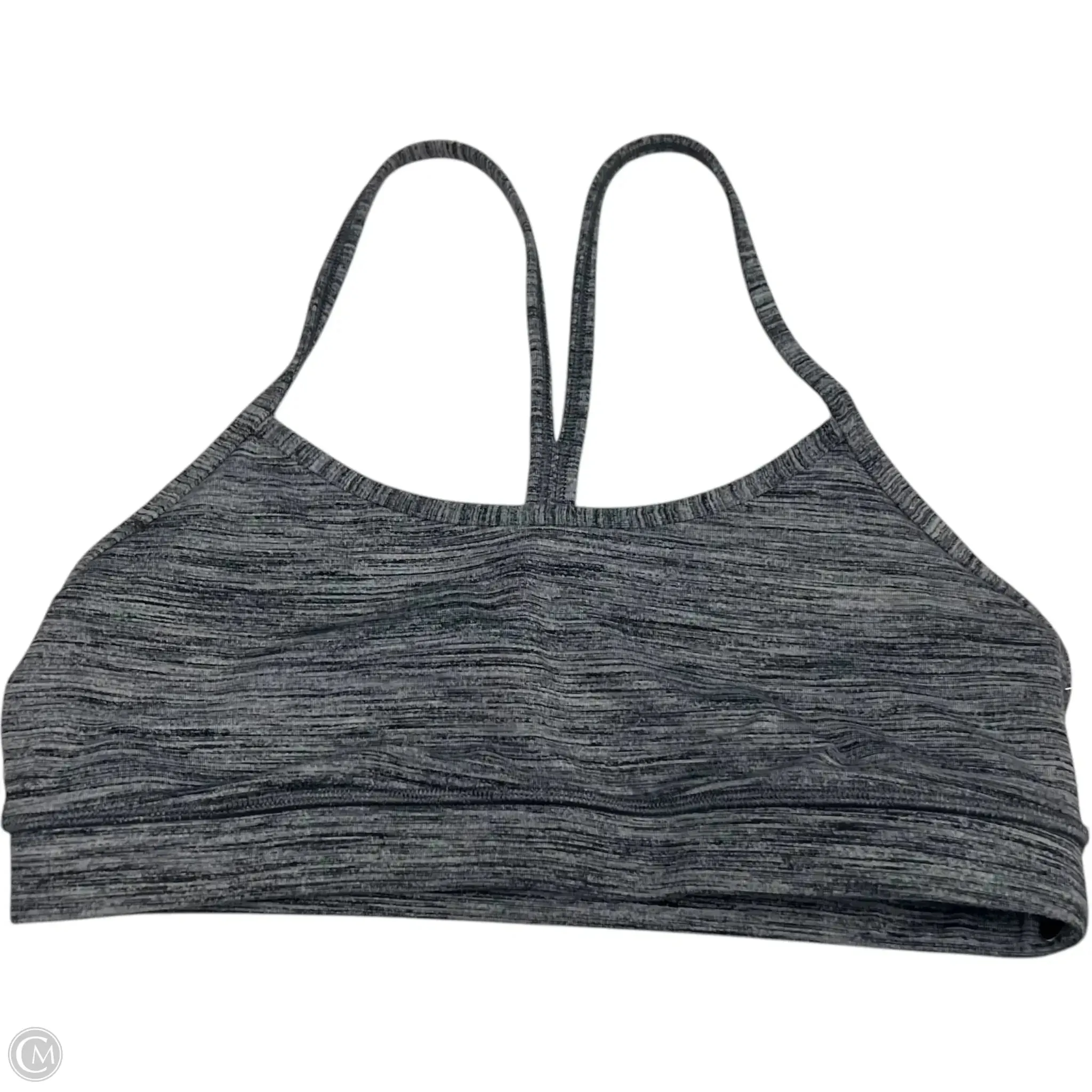 Athletic Bra By Lululemon In Grey, Size: M