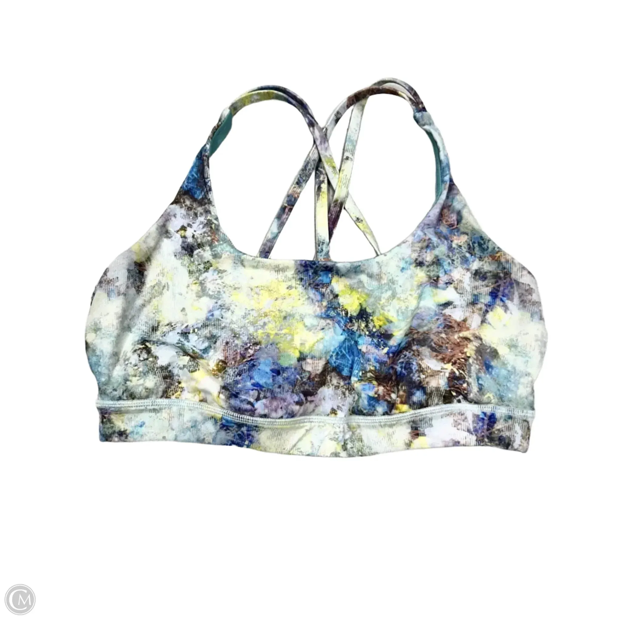 Athletic Bra By Lululemon In Multi-colored, Size: L