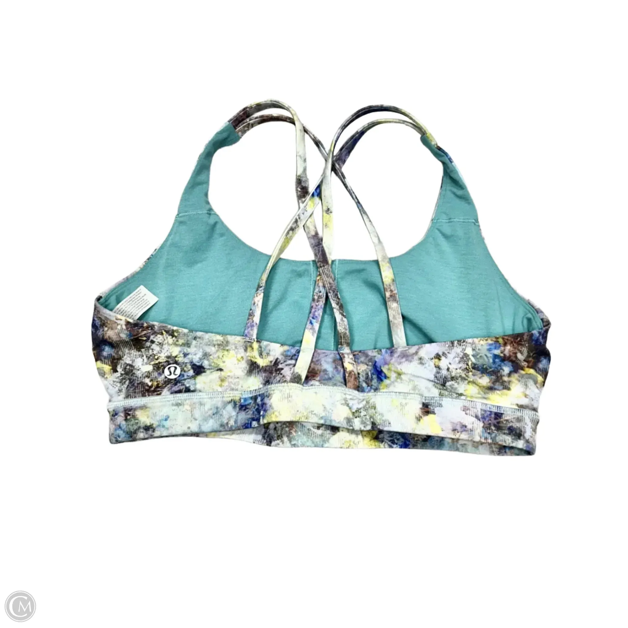 Athletic Bra By Lululemon In Multi-colored, Size: L