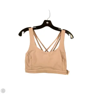Athletic Bra By Lululemon In Pink, Size: 8