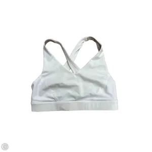 Athletic Bra By Lululemon In White, Size: M