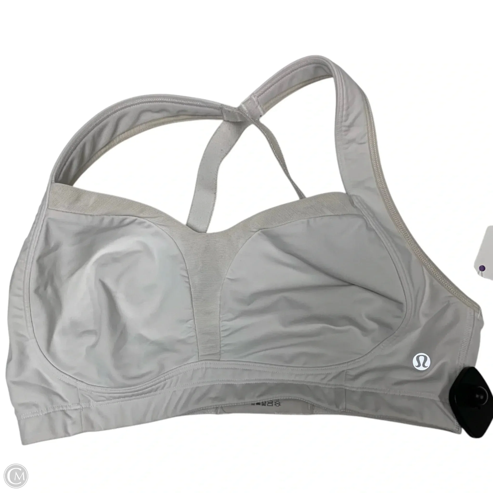 Athletic Bra By Lululemon In White, Size: M