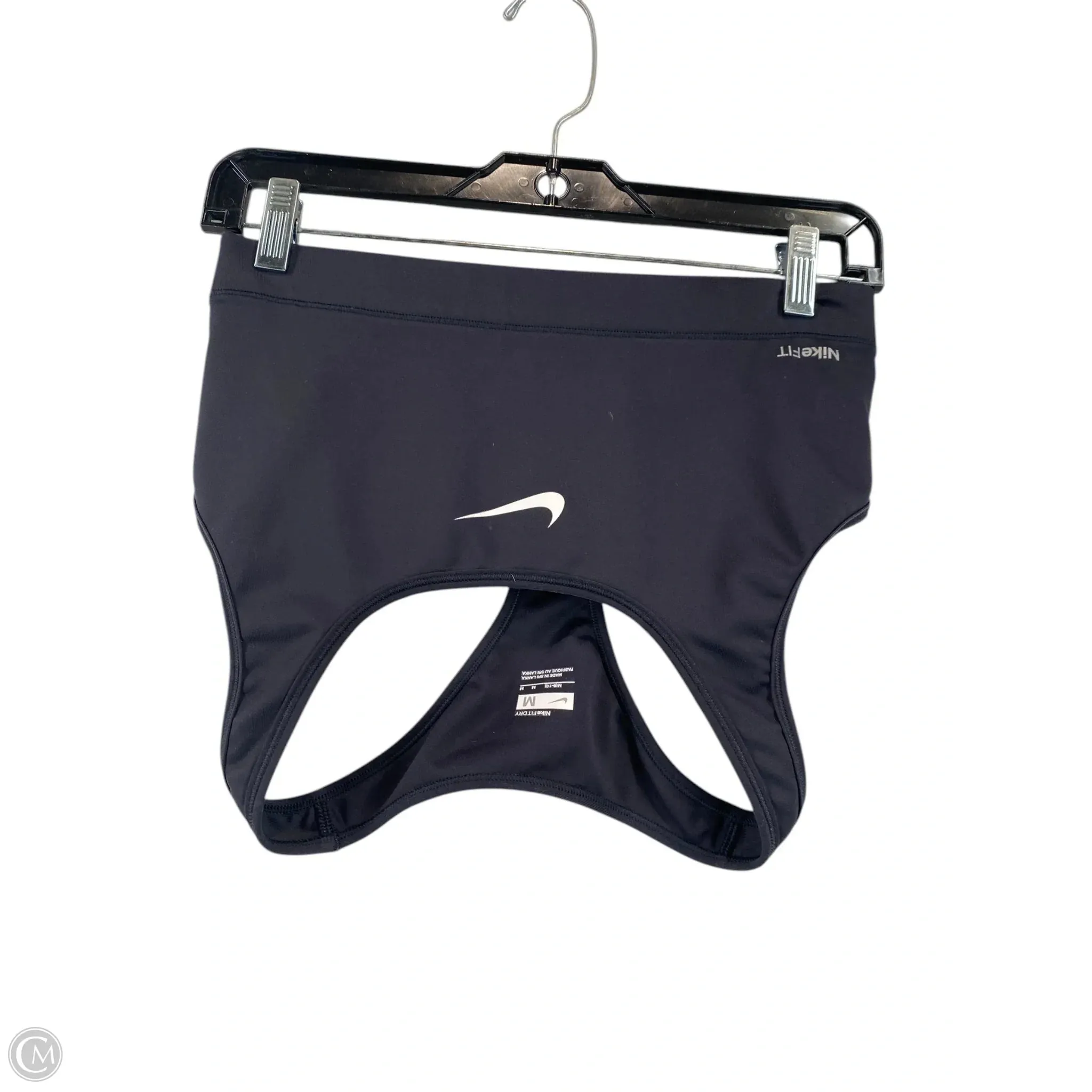Athletic Bra By Nike In Black, Size: M