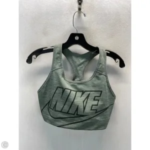 Athletic Bra By Nike In Grey, Size: L