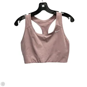 Athletic Bra By Nike In Pink, Size: Xxl