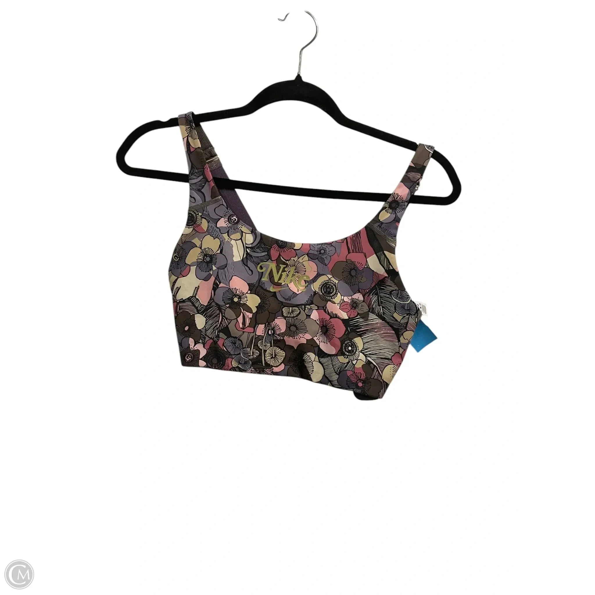 Athletic Bra By Nike In Purple, Size: M