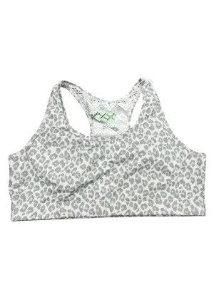 Athletic Bra By Zyia In White, Size:Xxl