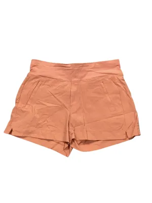 Athletic Shorts By Athleta In Orange, Size:M