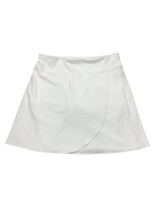 Athletic Skort By Clothes Mentor In White, Size:L