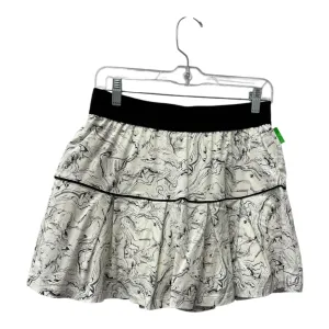 Athletic Skort By Mono B In Black & White, Size:M