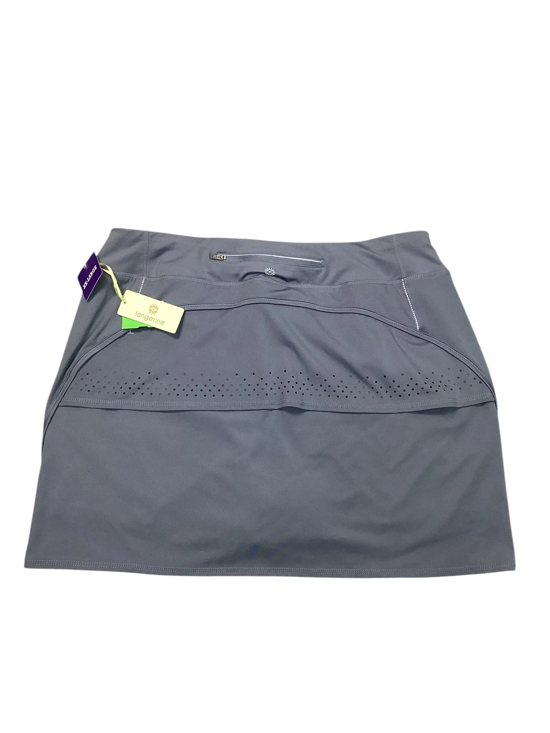 Athletic Skort By Tangerine In Grey, Size:Xxxl