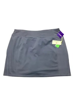 Athletic Skort By Tangerine In Grey, Size:Xxxl
