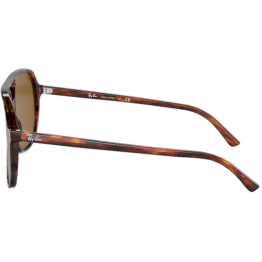 Bill - Low Bridge Striped Havana/Brown