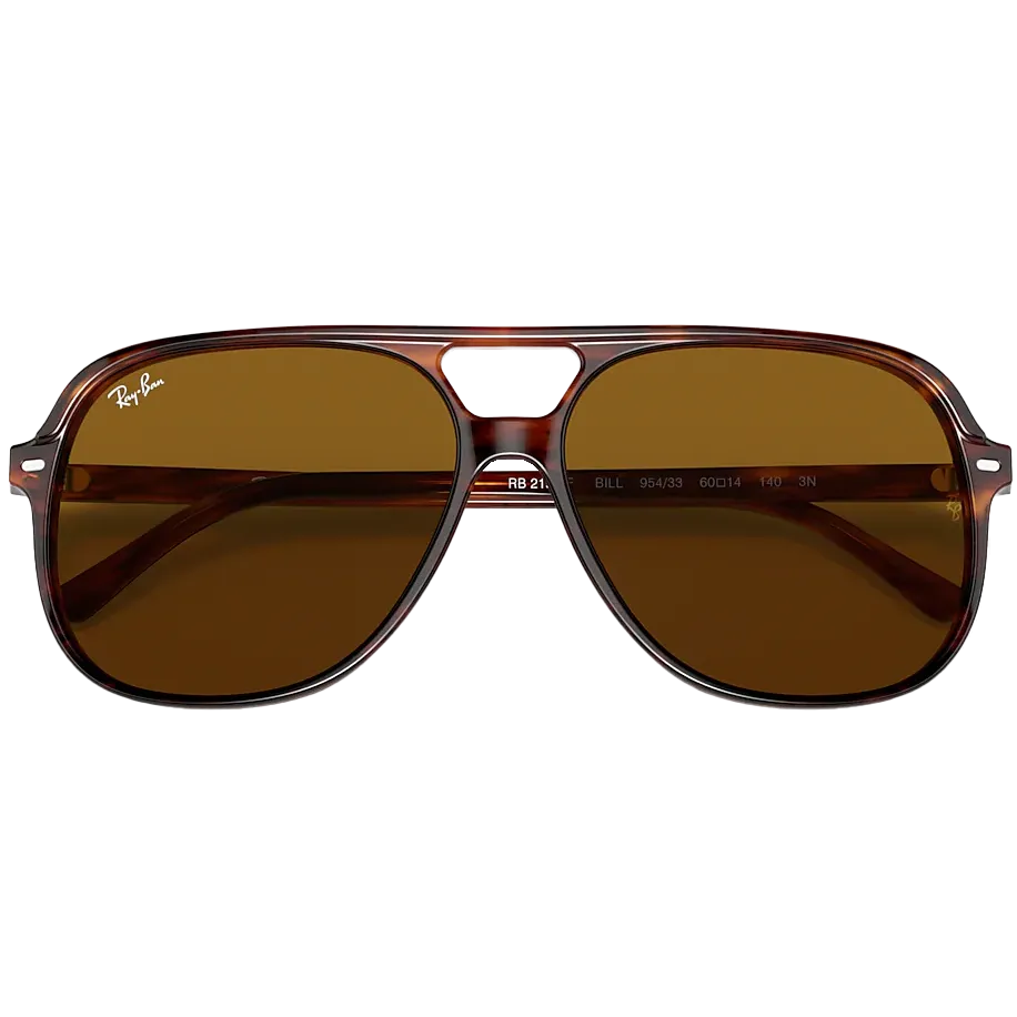 Bill - Low Bridge Striped Havana/Brown