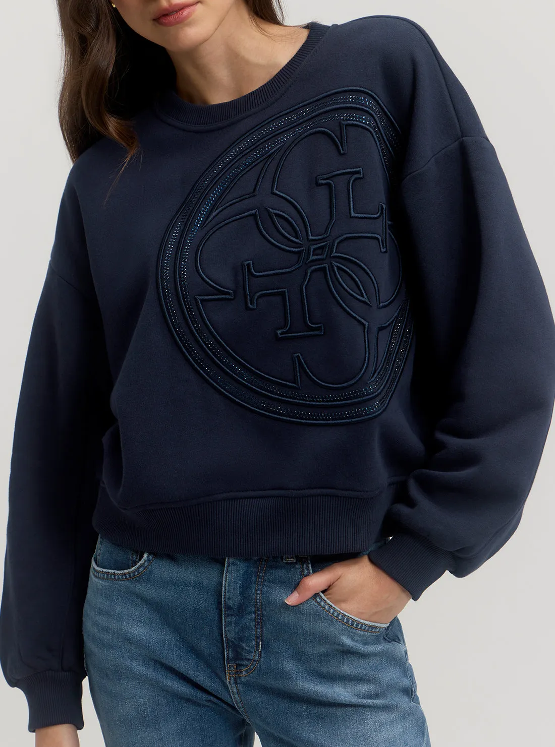 Blue Logo Jumper
