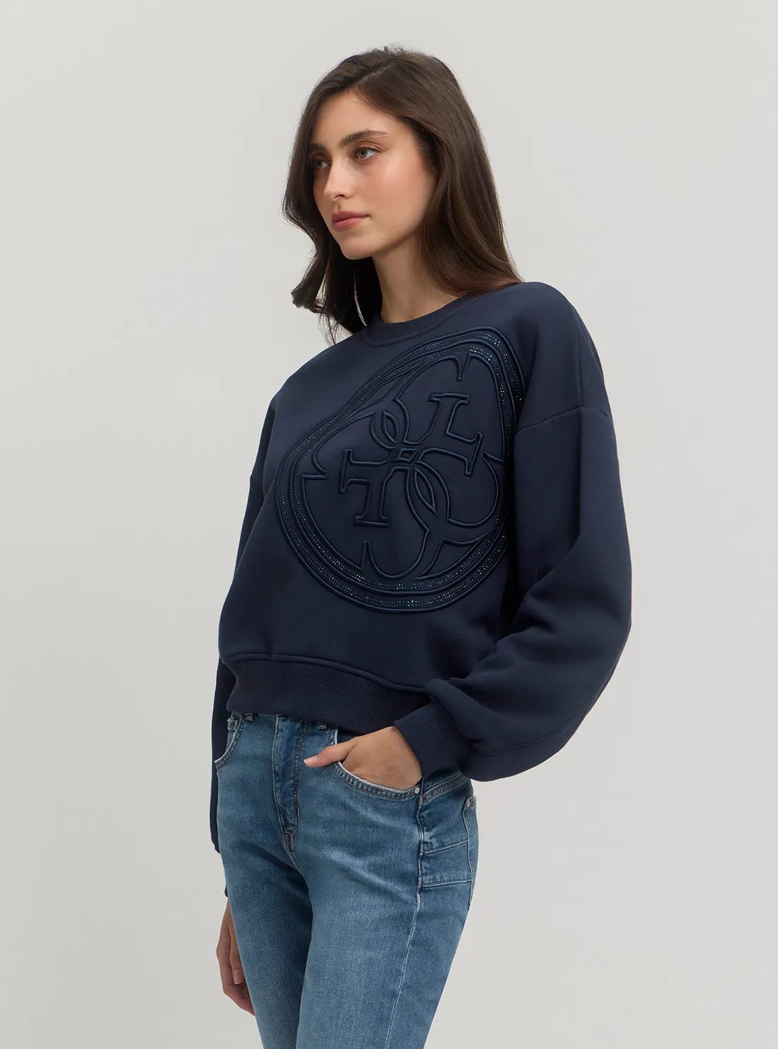 Blue Logo Jumper