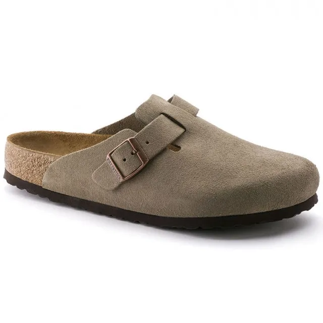 Boston Soft Footbed Suede Leather - Regular