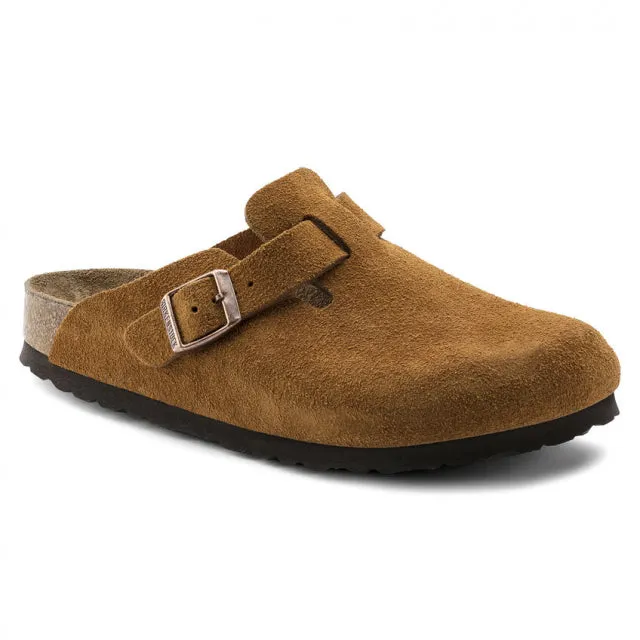 Boston Soft Footbed Suede Leather - Regular