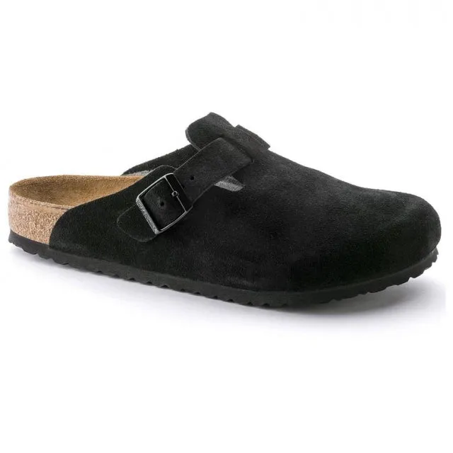 Boston Soft Footbed Suede Leather - Regular