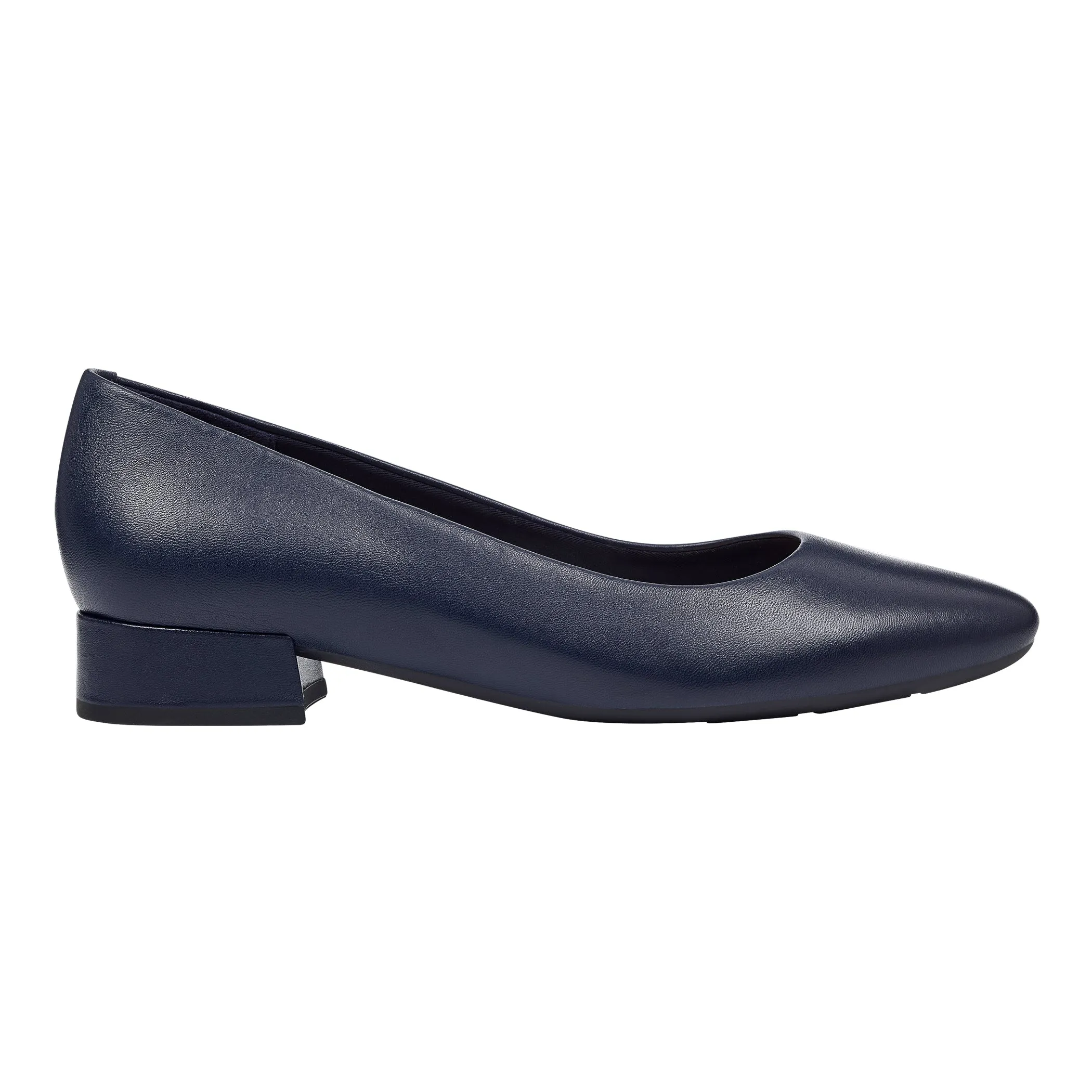 Caldise Leather Low Heel Dress Shoes
