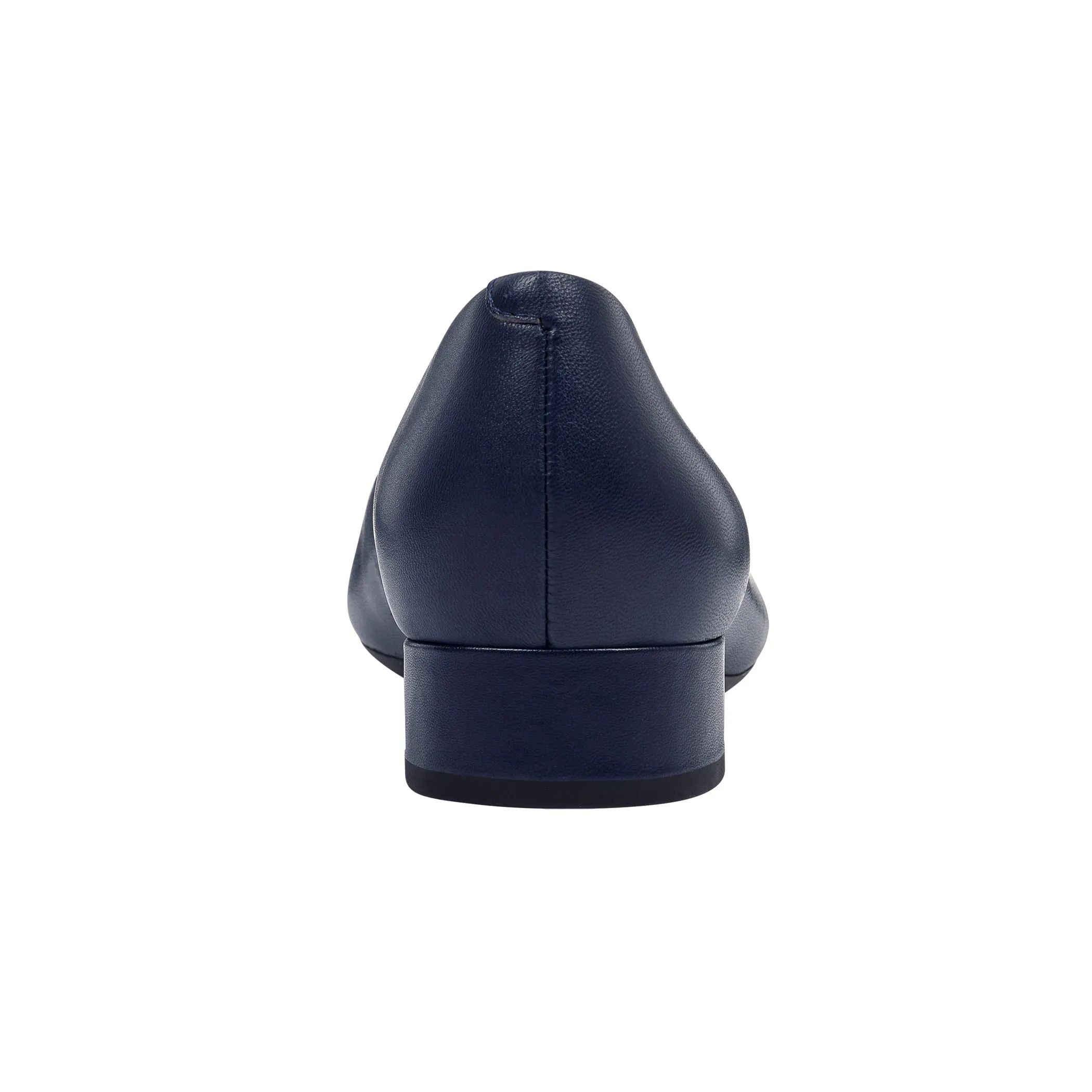 Caldise Leather Low Heel Dress Shoes