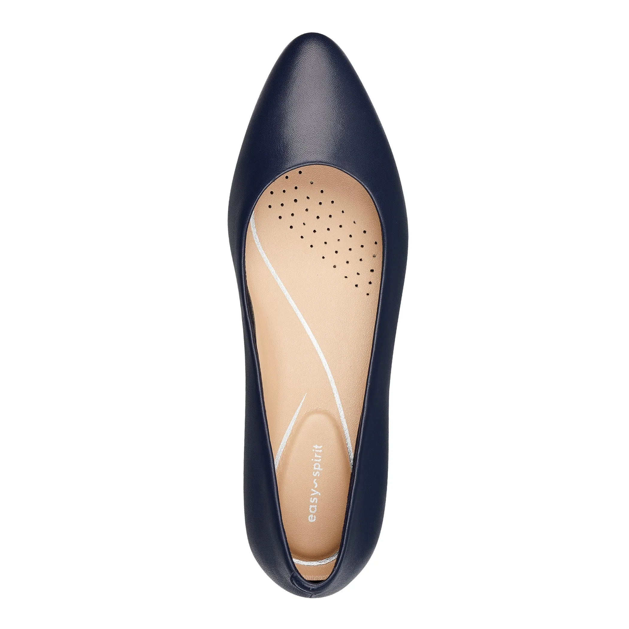 Caldise Leather Low Heel Dress Shoes