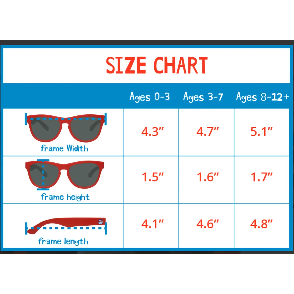Classic (0-3) White Moon/Polarized Blue