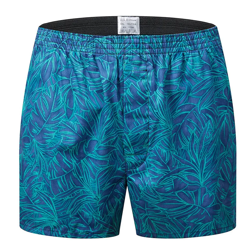 Cotton Loose Boxer Briefs Sports