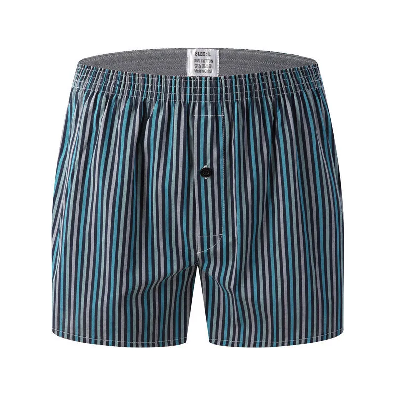 Cotton Loose Boxer Briefs Sports