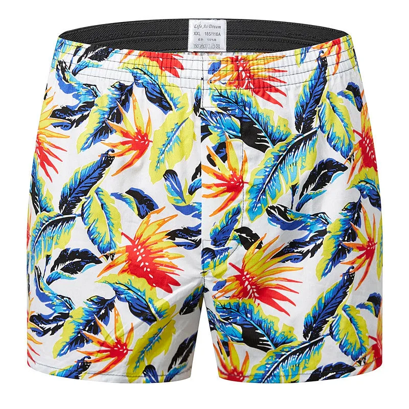 Cotton Loose Boxer Briefs Sports