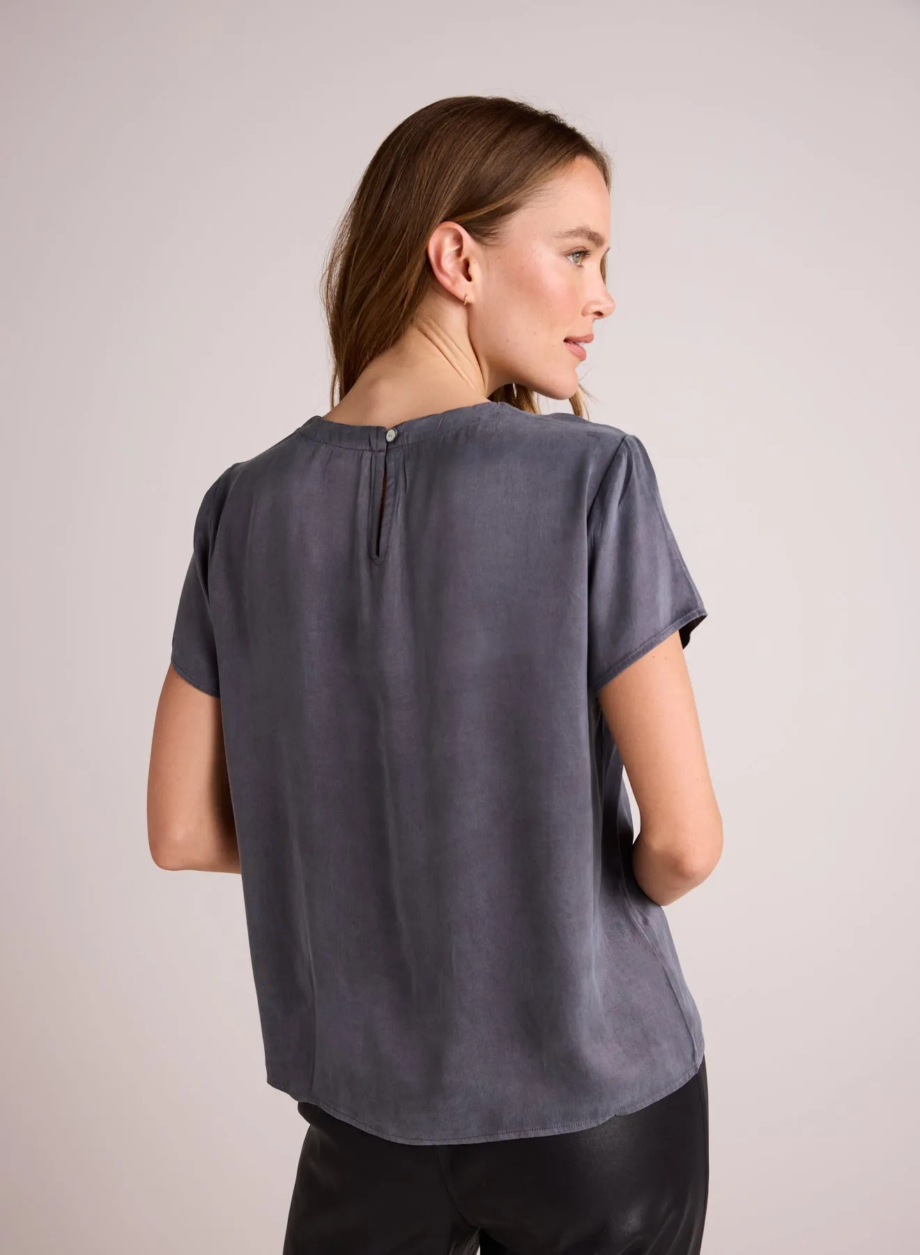 Crew Neck Tee - Slate Stone
