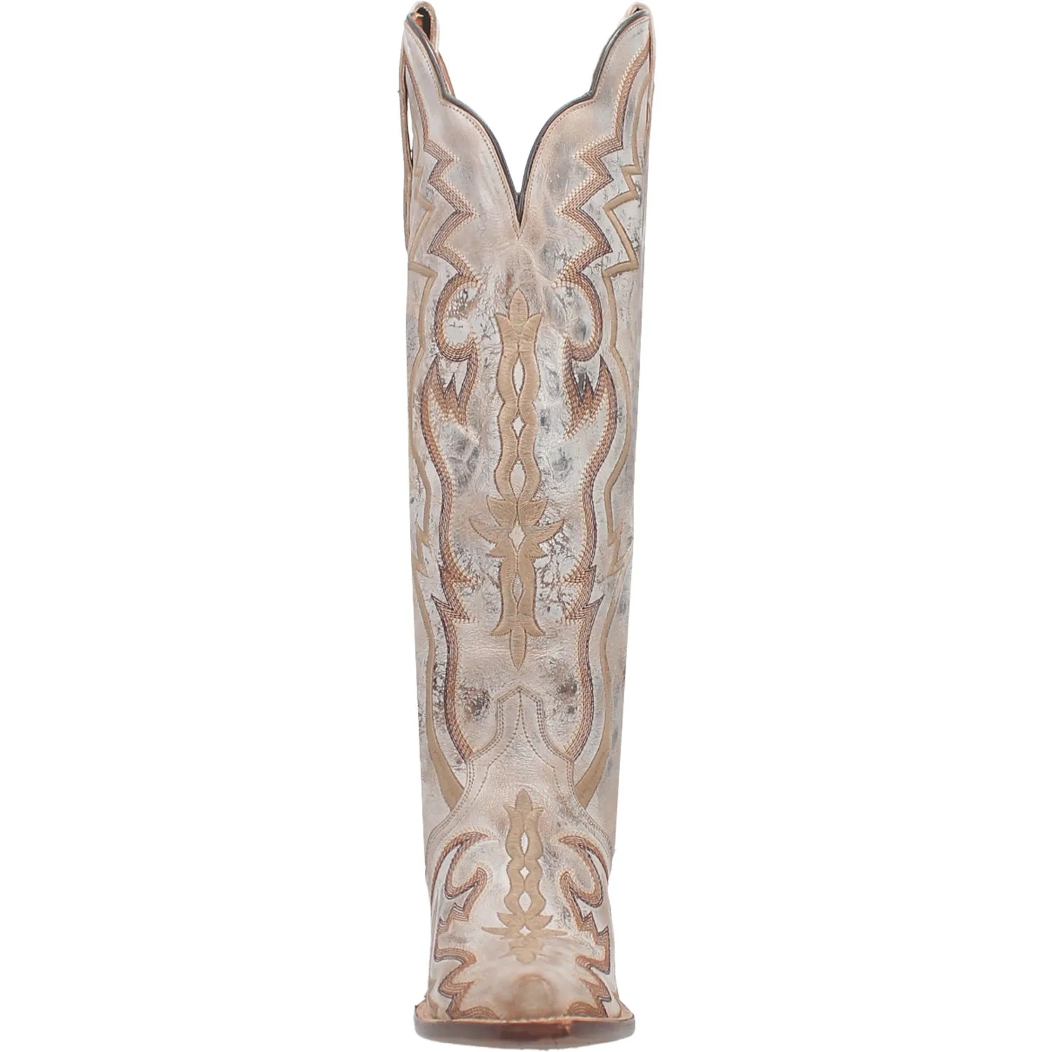 Dan Post Womens Silvie Bone Leather Fashion Boots 7.5 M