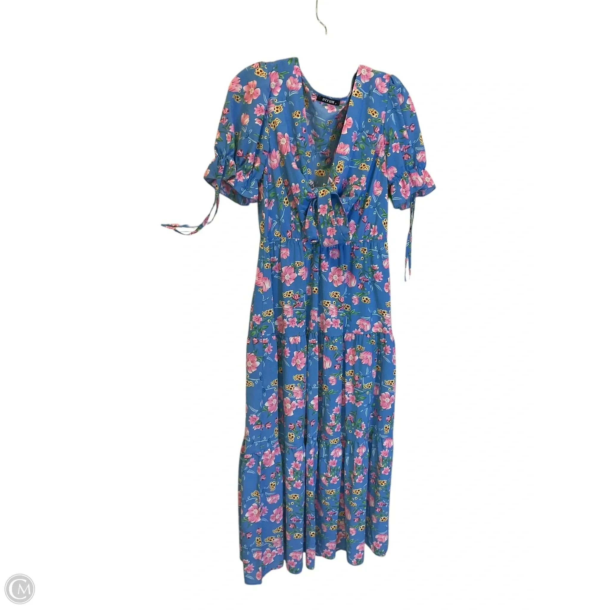 Dress Casual Maxi By Crown And Ivy In Blue, Size: M