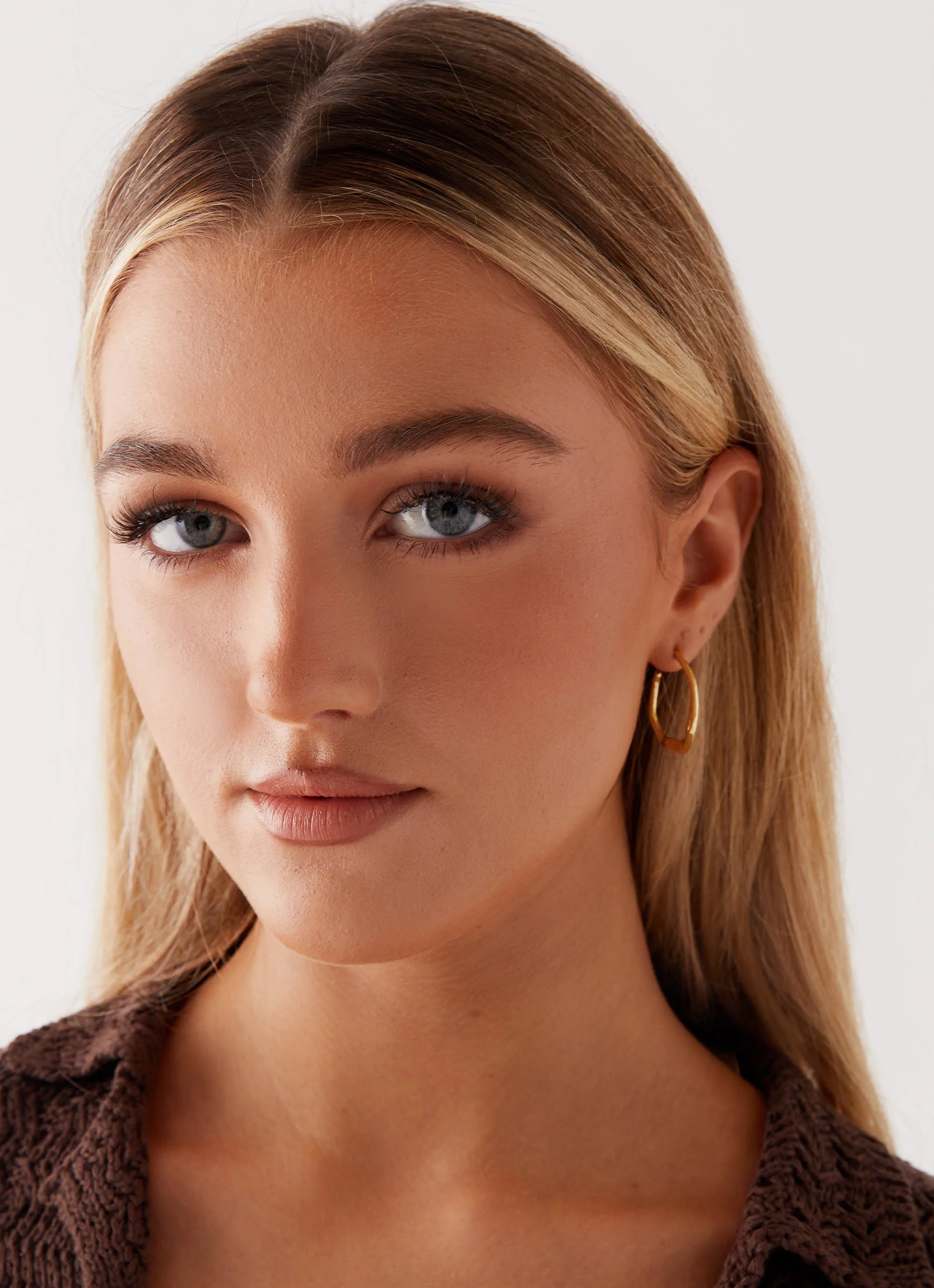 Etta Hoop Earrings - Gold