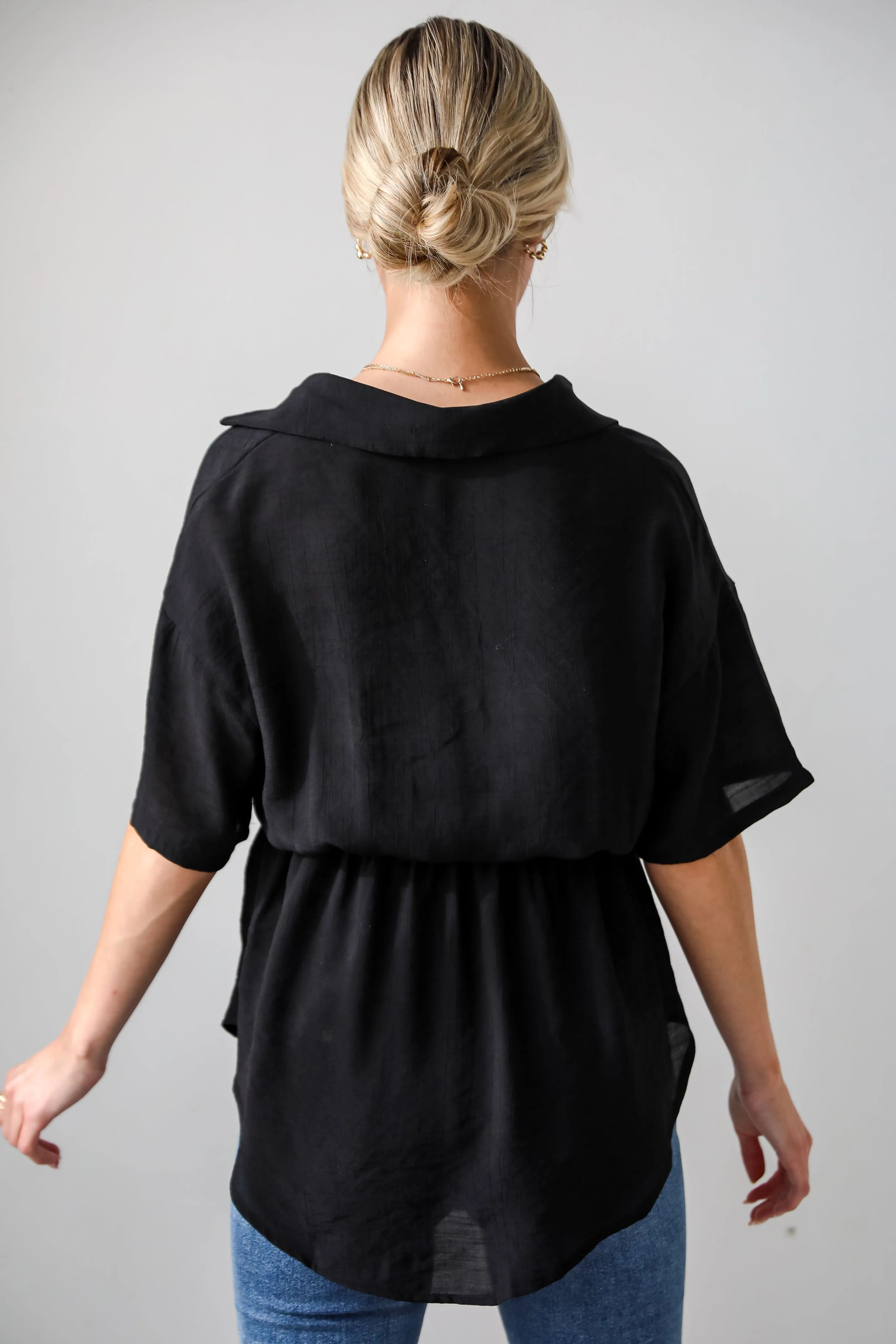 FINAL SALE - Dakota Peplum Blouse - DU DEAL