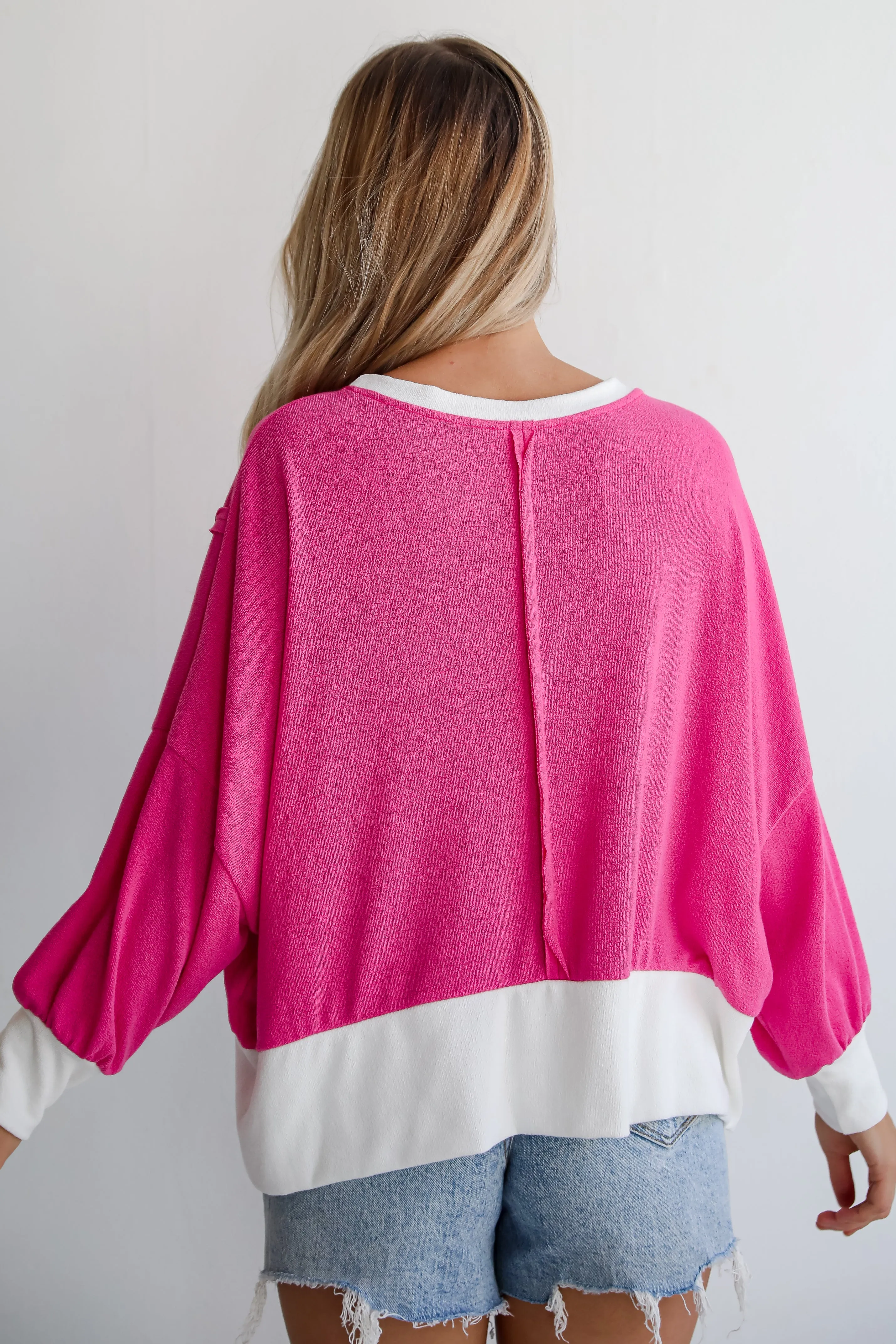 FINAL SALE - Madeline Terry Cloth Top