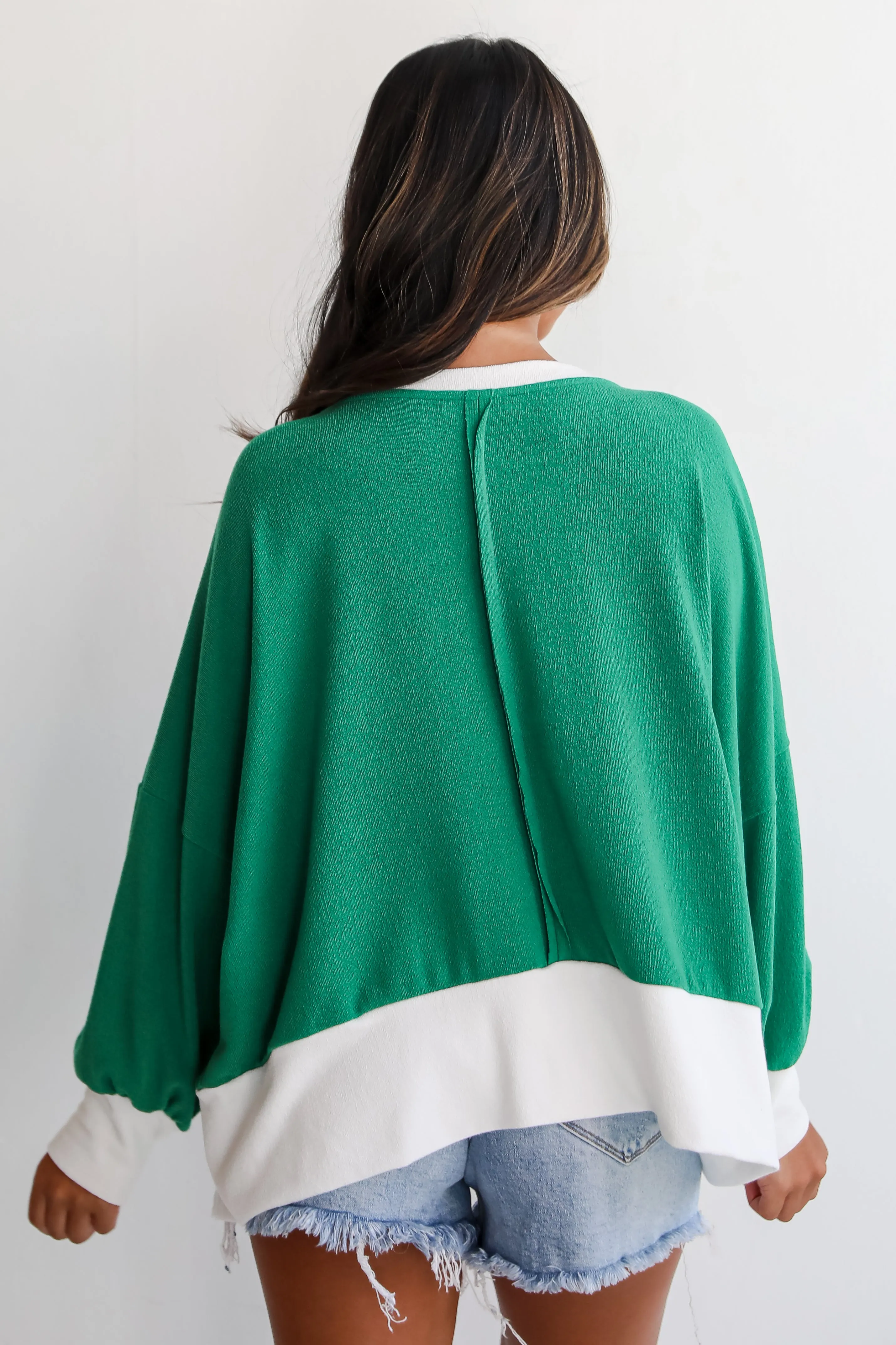 FINAL SALE - Madeline Terry Cloth Top
