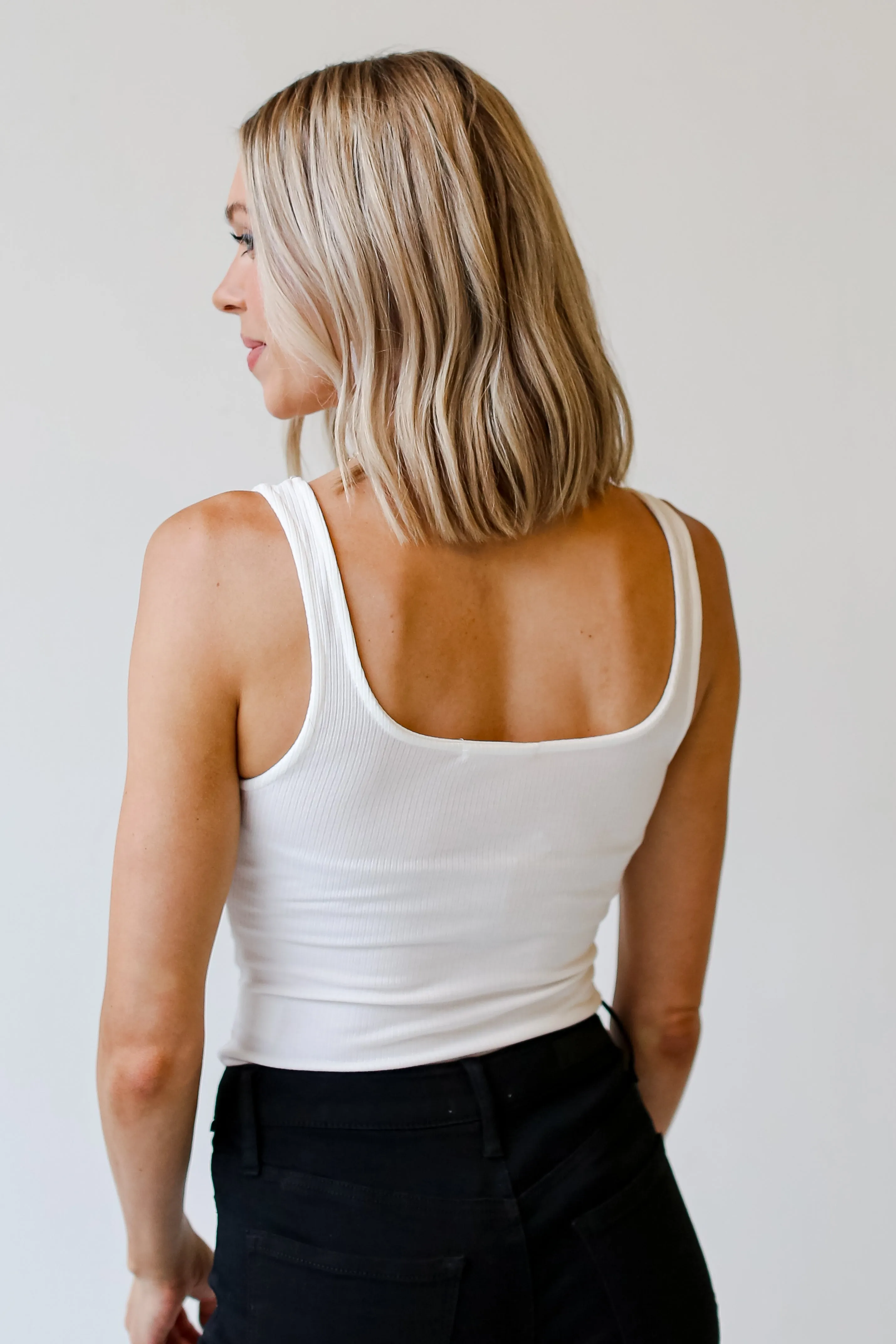 FINAL SALE - On My Mind Everyday Ribbed Bodysuit